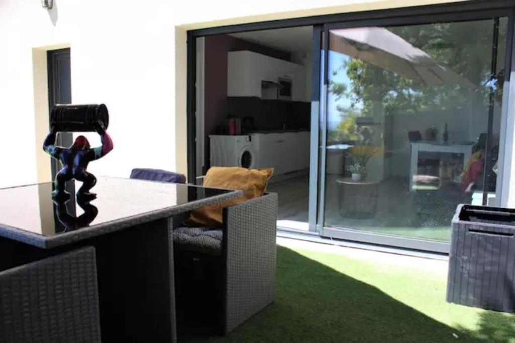 Appartement Tout Equipe En Rez-De-Jardin Entre Gard Et Ardeche Saint-Julien-de-Peyrolas Eksteriør bilde